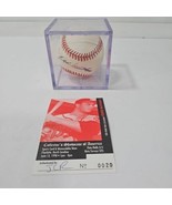 *Eddie Matthews Autographed MLB Baseball With Certificate Of Authenticit... - $1,667.02 MXN