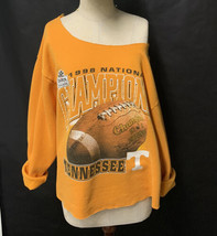 Vintage University Of Tennessee 1998 National Championship Cut Sweatshirt  - £18.21 GBP