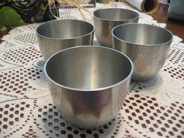 Revere Pewter- Replica Jefferson Cups- Set of 4- USA - $12.00