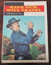 1958 Have Gun Will Travel 1958 Western TV Show Topps Card #27 Richard Boone - $4.94