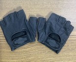Harley Davidson Leather Motorcycle Fingerless Gloves Women’s Size Medium... - $16.65