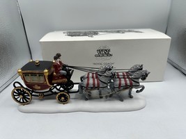 Dept 56 Heritage Village Collection &quot;Royal Coach&quot; Dickens Village 5578-6 Retired - $28.84