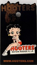 Baton Rouge Ii, La Hooters Girl Betty Boop Sitting On A Sign Lapel Pin - £10.14 GBP