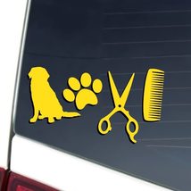 Pet Groomer Decal Vinyl Sticker | Dog &amp; Cat | Veterinarian | Truck Windo... - $109.18 MXN