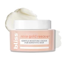 Bliss Rose Gold Rescue Moisturizer - 1.5 Oz - Gentle Face Cream - Soothi... - £31.05 GBP