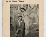 Playbill The Seven Year Itch Tom Ewell Vanessa Brown 1953 Fulton Theatre... - $17.82
