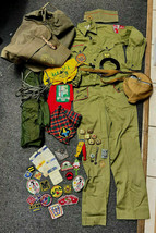 Large Lot Of 1960-70&#39;s Boy Scouts BSA Uniform Patches Gear Slides Baltimore Area - £197.67 GBP