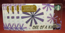 Starbucks 2017 ONE OF A KIND Gift Card New with Tags - $80.48 MXN