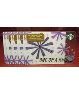 Starbucks 2017 ONE OF A KIND Gift Card New with Tags - $4.40
