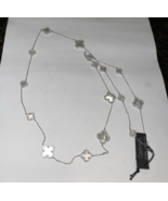 Gemolio 925 sterling silver necklace genuine MOP Pendants Starburst NWT - $91.07 CAD