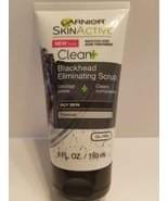 Garnier Skinactive Clean + Blackhead Eliminating Charcoal Scrub Skin Car... - £7.90 GBP