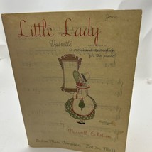 1936 Little Lady Valsette Sheet Music - Maxwell Eckstein  - $13.75 CAD