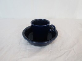 Fiestaware Set Of 2 Dark Blue Bowl &amp; Mug DH2397d - £14.92 GBP