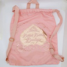 Disney Bibbidi Bobbidi Boutique Pink Drawstring Backpack  bdd - $260.16 MXN