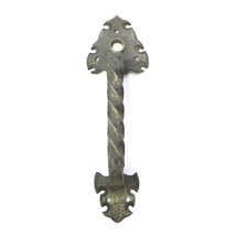 Antique Vintage Front Door Pull Handle Twist Gothic Rustic Door Handle 9.25 - $49.47