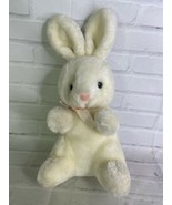 VTG 1982 America Wego Bunny Rabbit Plush Stuffed Animal Cotton Tail Pink... - £35.49 GBP