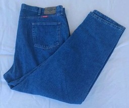 Wrangler Regular Fit Jeans Men&#39;s 44x30 (Actual 43x30.5) Medium Wash Blue... - £10.89 GBP