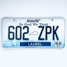 2020 United States Kentucky Laurel County Passenger License Plate 602 ZPK - £13.23 GBP