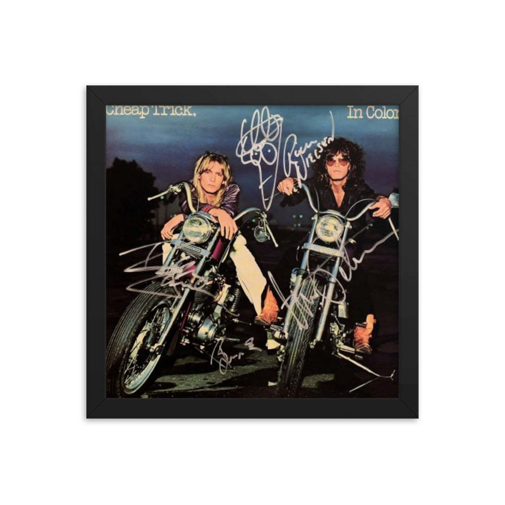 Primary image for Cheap Trick signed "In Color" album Reprint