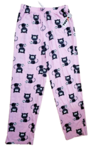 Women&#39;s Soccer Cat Kitty Lounge Pants Football Pink Cute PJ LARGE New W Tags - £9.46 GBP