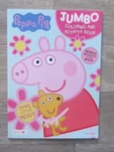 Peppa Pig Jumbo Coloring &amp; Activity Book &quot;This Little Piggy&quot; 8&quot;x11&quot; Brand New! - $7.91