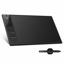 Wireless Graphic Drawing Tablet 8192 Pen Pressure Pen Tablet With 12 Pre... - $135.99