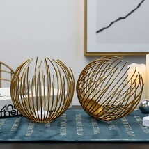 Handmade Nordic Home Decoration Ornaments Romantic Candlestick Stage Pro... - $34.61