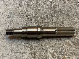 Short Shaft 6-3/4" Long 25mm End 16mm Threaded End 35mm OD - $37.99