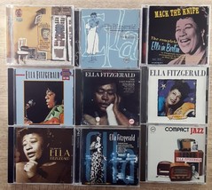 Ella Fitzgerald  CD Lot of 9 Lady be good The complete Ella in Berlin Ma... - $19.79