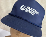 Magna Bank Missouri Illinois Vintage Snapback Baseball Cap Hat - £12.24 GBP