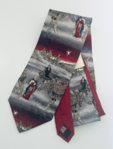 Men&#39;s Neck Tie Belks Tis the Season Three Wise Men Christmas Inspirations - £15.38 GBP