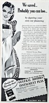 GENERAL MOTORS-We saved probably you can too..1941 Vintage Print Ad-Chev... - $235.63 MXN