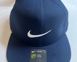 Nike Aerobill Snapback Golf Hat Unisex Sportswear Hat Cap Navy NWT BV107... - £56.64 GBP