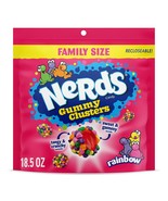 Nerds Gummy Clusters Rainbow, 18.5 oz large family size, recloseable sha... - $21.89 CAD