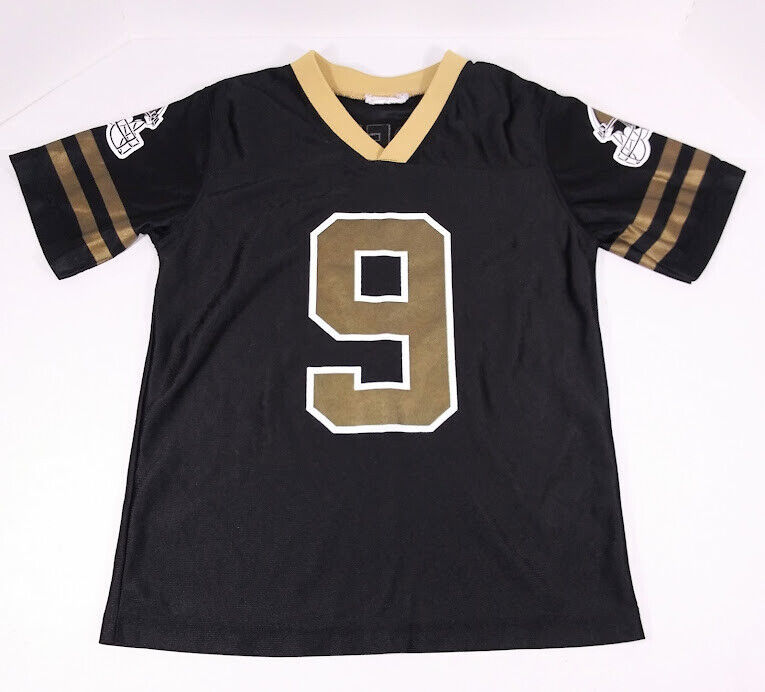 Primary image for NFL Team Apparel Drew Brees #9 Saints Jersey size medium Boys