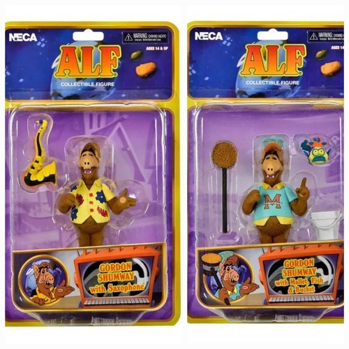 NECA ALF Gordon Shumway (SEE DETAILS) 2023 Target Exclusive Figures 2 Pk... - $24.74