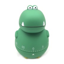 Cartoon Dinosaur Model Mechanical Timer Kitchen Gadget Cooking Clock Alarm Count - £12.51 GBP