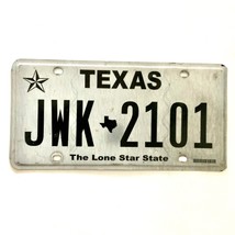Untagged United States Texas Lone Star Passenger License Plate JWK 2101 - £13.22 GBP