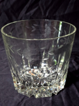 REGENCY Crystal Ice Bucket By PRINCESS HOUSE Etched Floral Pattern 6.125&quot; - $9.98