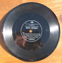 Bing Crosby Longines Symphonette A Personal Message Flexi Disc Rare Record - £3.94 GBP