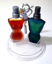 JEAN PAUL GAULTIER ✿ Gift Box 2 Mini Miniature Perfumes Parfums (3,5ml.  0.11oz) - £48.86 GBP