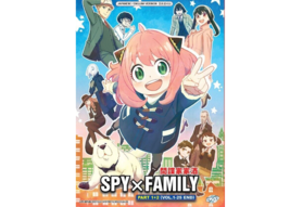 DVD Anime Spy X Family Part 1+2 Full TV Series (1-25 End) English Dub All Region - £30.59 GBP