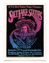 Salt Lake Sixties Utah Posters Exhibition Postcard Vintage 1995 Neil Pas... - $29.70