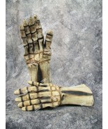 Creepy Long Skeleton Hands Gloves Grim Reaper Haunted Decomposing Corpse... - $367.95 MXN