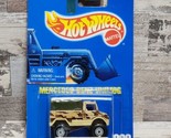1991 Hot Wheels #239 Mercedes-Benz UNIMOG Blue Card VTG Metal Diecast  - $6.92
