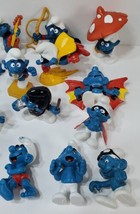 Vintage Smurfs Figures From 1970s &amp; 1980s Peyo Schleich Lot of 36 (SEE VIDEO) 2&quot; - £159.47 GBP