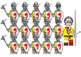 Wars of the Roses House of Lancaster Army Set C x16 Minifigure Lot - £20.83 GBP