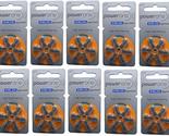 Varta PowerOne Hearing Aid Batteries Size 13-10 Packs of 6 Cells - $16.79