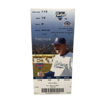 San Diego Padres vs Colorado Rockies Ticket Stub Trevor Hoffman April 6 ... - £19.71 GBP