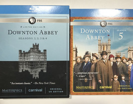 Masterpiece Classic: Downton Abbey: Seasons 1-5 [Blu-ray] - Blu-ray Orig... - £15.50 GBP
